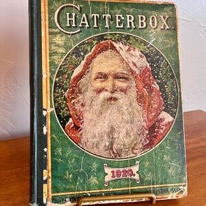 Vintage Chatterbox Book 1920 With Santa